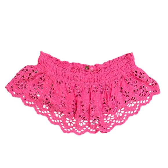 Free People One Perla Crop Top In Pink - Picture 5 of 7